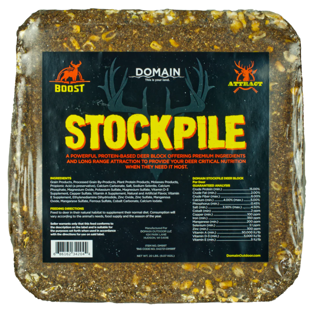 Domain Outdoors Stockpile Deer Block