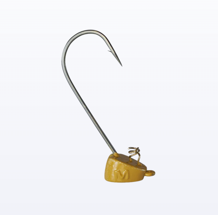 Mustad A-Tak Stand Up Jig Head Matte Tan - 3/10, 1/8oz
