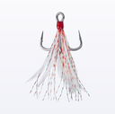 Mustad In-Line Triple Grip Feathered Hook