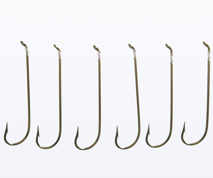 Mustad Snelled Carlisle Hook