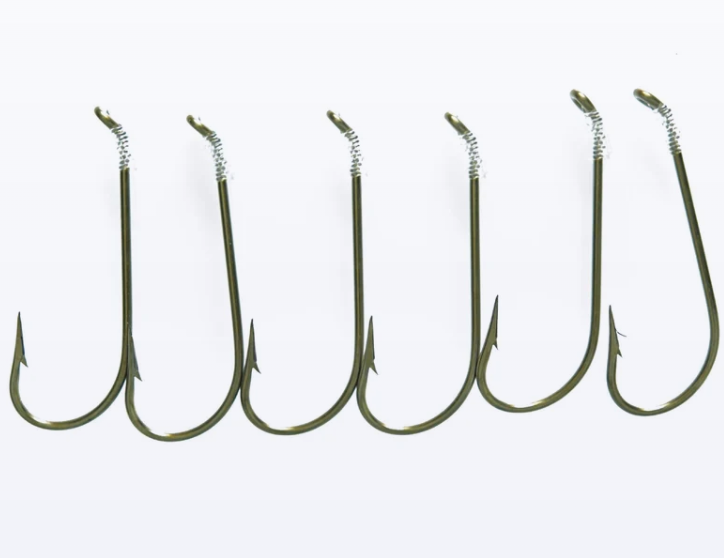 Mustad Snelled Kirby Hook