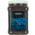 Jar of Domain Smack Down product on a white background
