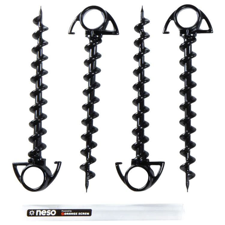 Neso Ground Screw Stakes - 4 Pack – Neuse Sport Shop
