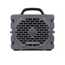 Gray portable speaker with a handle on a white background, featuring the Turtle Beach logo.