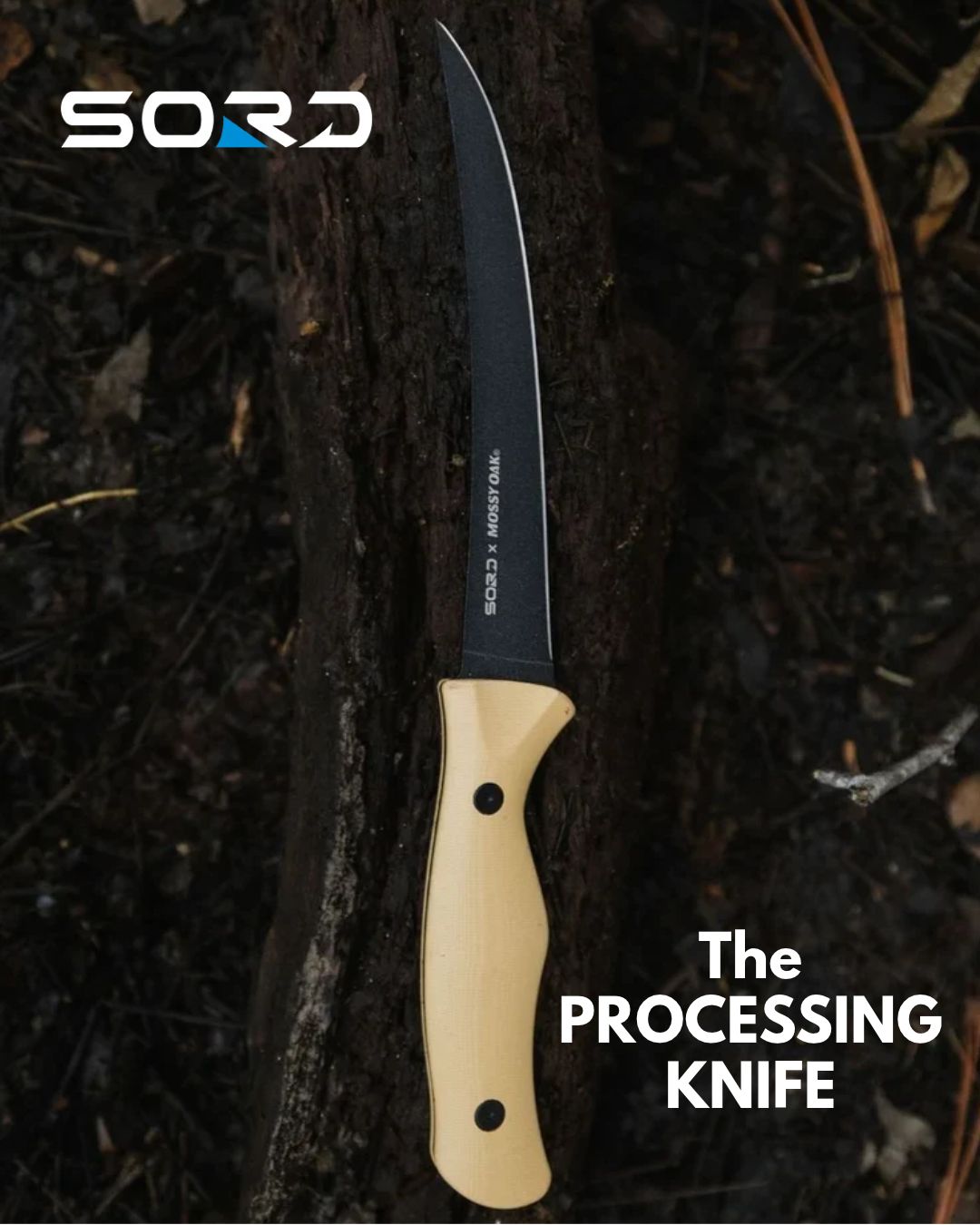 SORD X MOSSY OAK - PROCESSING KNIFE