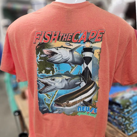 Neuse Sport Shop Fish The Cape Tee