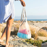 Shaka Love Organic Mesh Tote & Beach Bag
