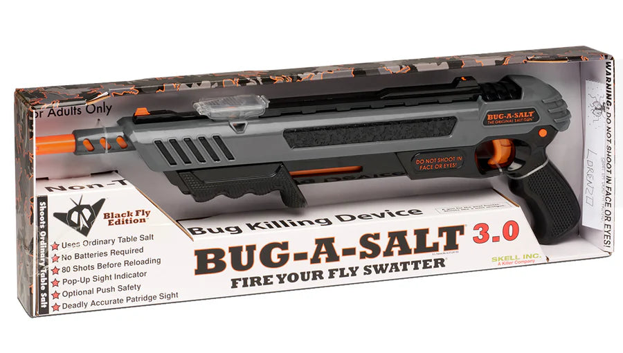 Black Fly Edition Bug-A-Salt Insect Repellant Device