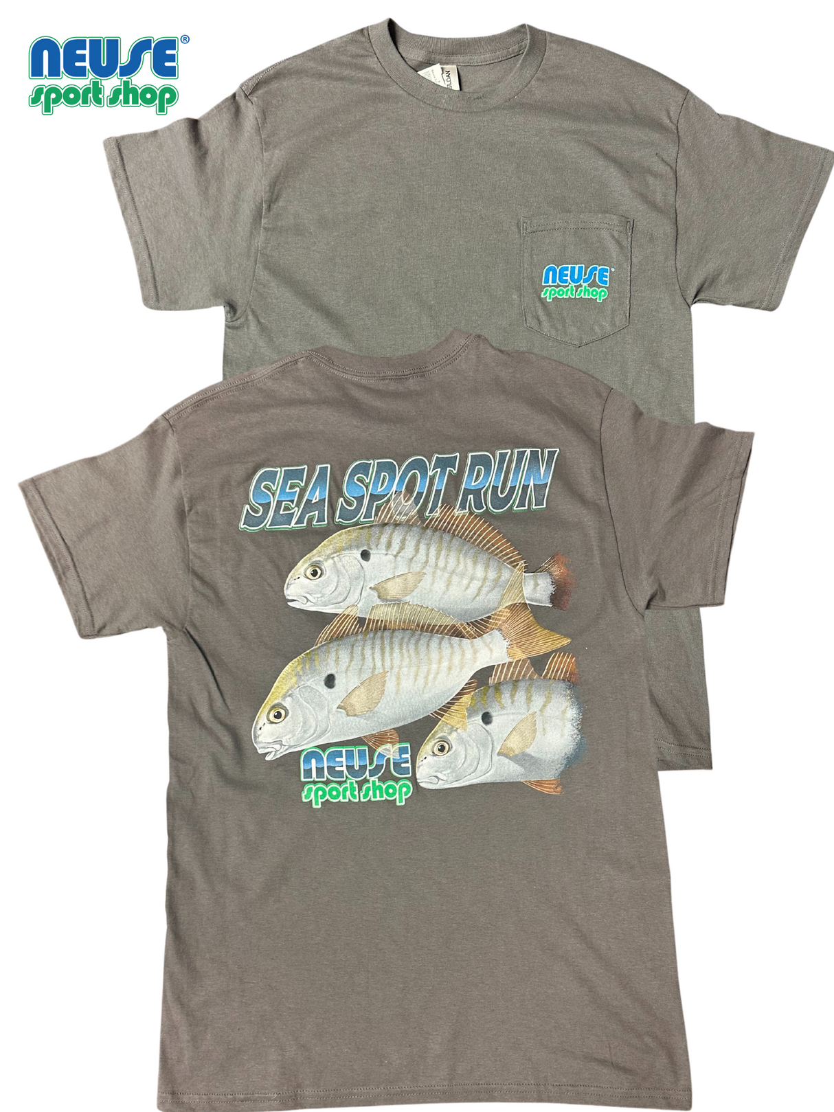 Neuse Sport Shop Sea Spot Run Tee