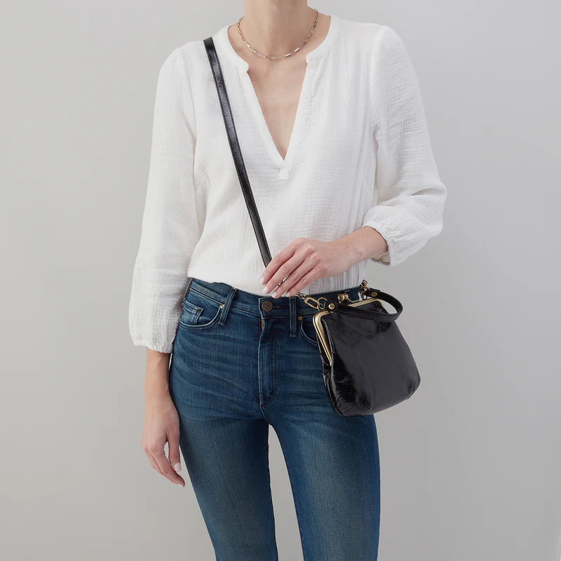 Hobo Alba Crossbody - Black