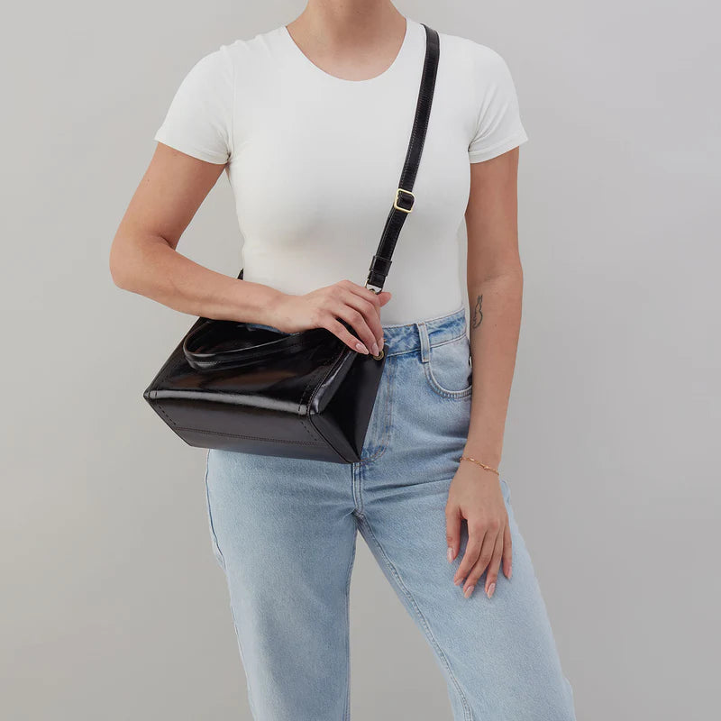 Hobo Seneca Shoulder Crossbody - Black