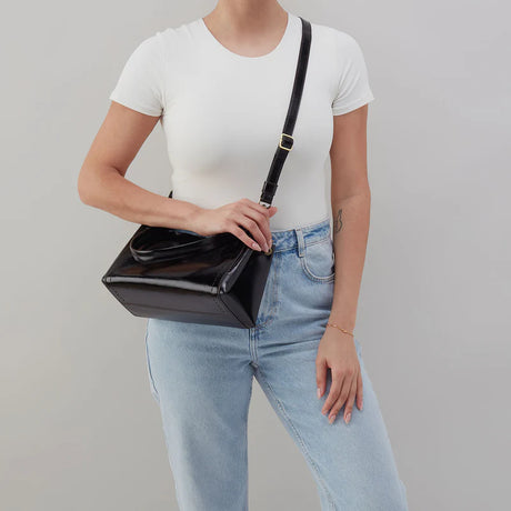 Hobo Seneca Shoulder Crossbody - Black