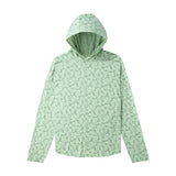 Aftco Ocean Bound Hooded Performance Shirt - Bay Leaf
