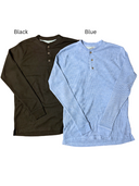 Mountain Expeditions Waffle Knit Henley Shirt