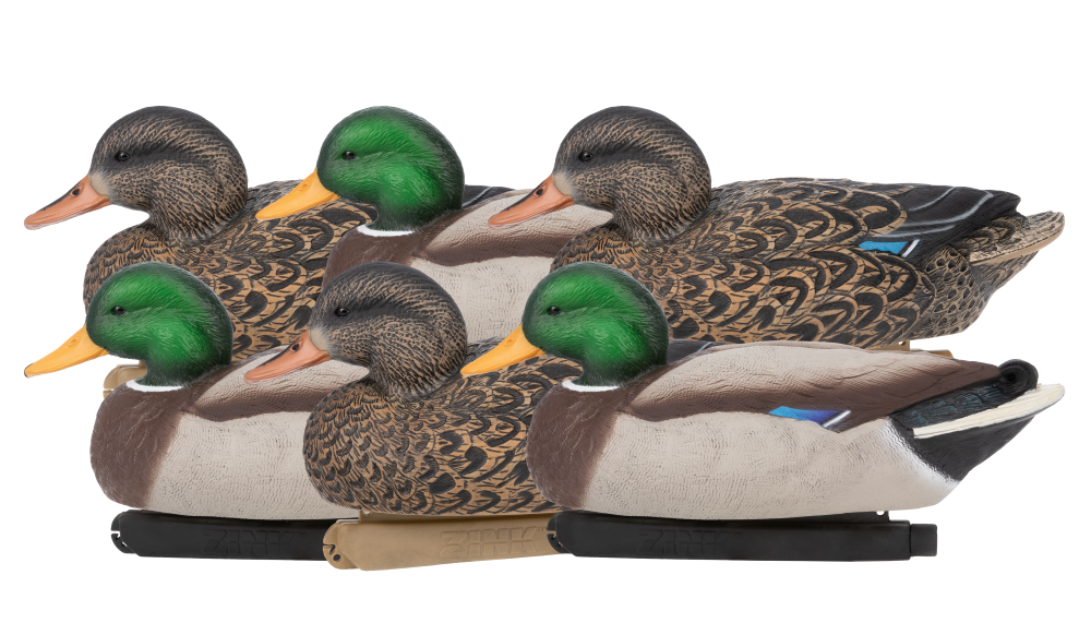 Zink Mallard Floater Decoys - 6 Pack