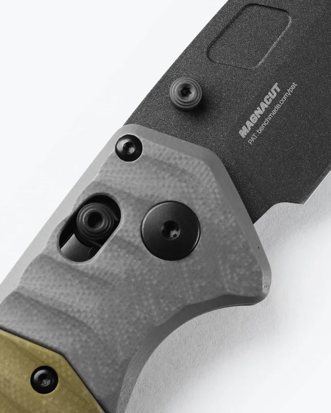 Benchmade PSK Gray & OD Green G10 Drop-point Knife