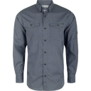 Checkered shirt with brand logo on a white background