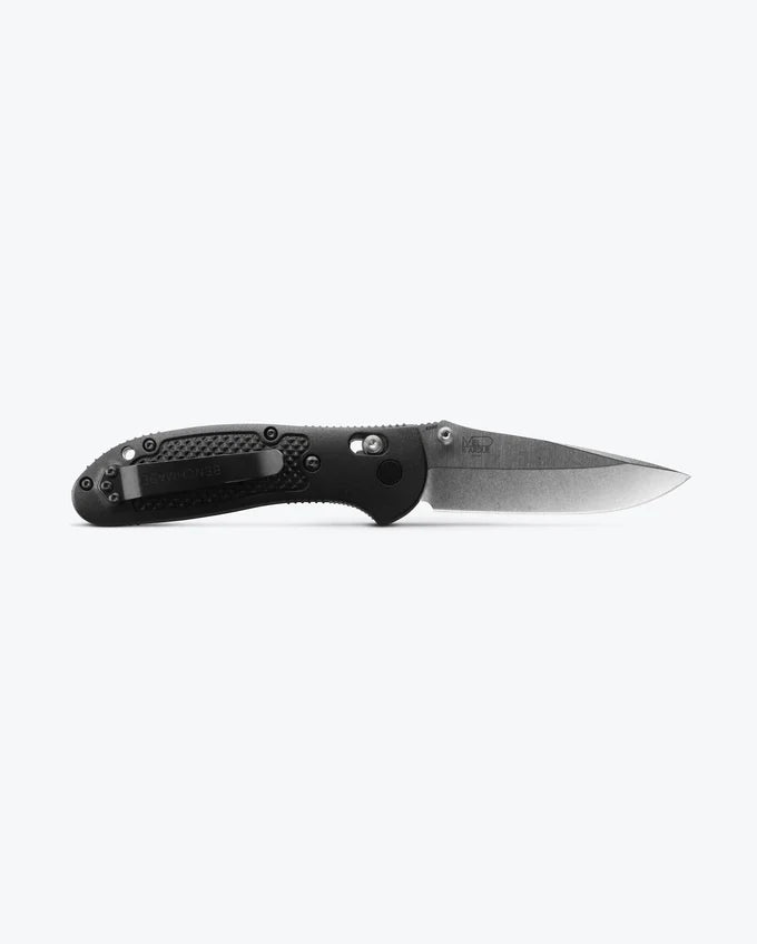 Benchmade Griptilian Black Grivory Drop-point Knife