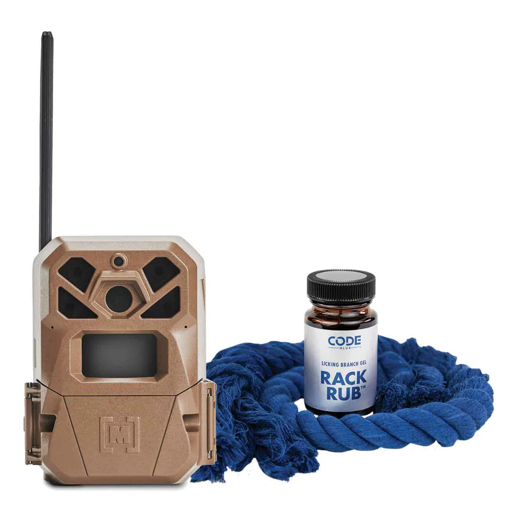 Moultrie Edge 2 Cellular Game Camera + Rope-a-Dope Kit