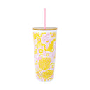 Lilly Pulitzer Tumbler With Straw