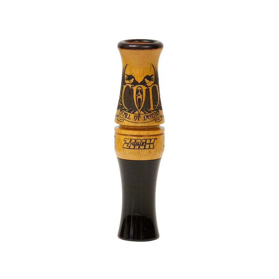 Zink Call Of Death Polycarbonate Hand-Tuned Short Reed Waterfowl Call