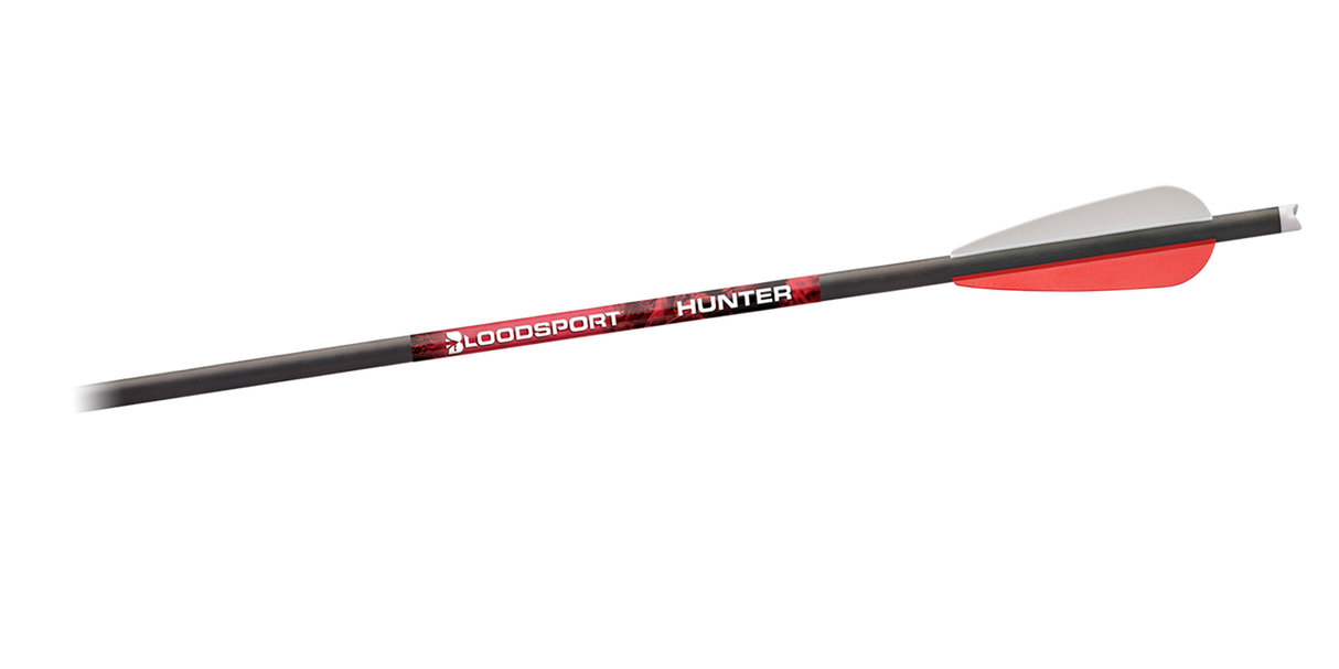 Bloodsport Hunter 20" Crossbow Arrow - 6 Pack