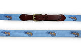 Pimp Shrimp Clothing Company Needlepoint Belt