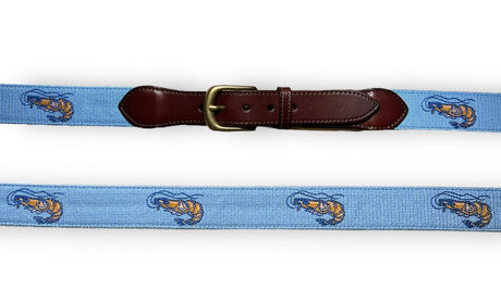 Pimp Shrimp Clothing Company Needlepoint Belt