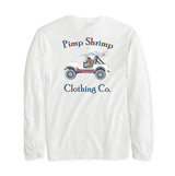 Pimp Shrimp Long Sleeve Off Road T-Shirt