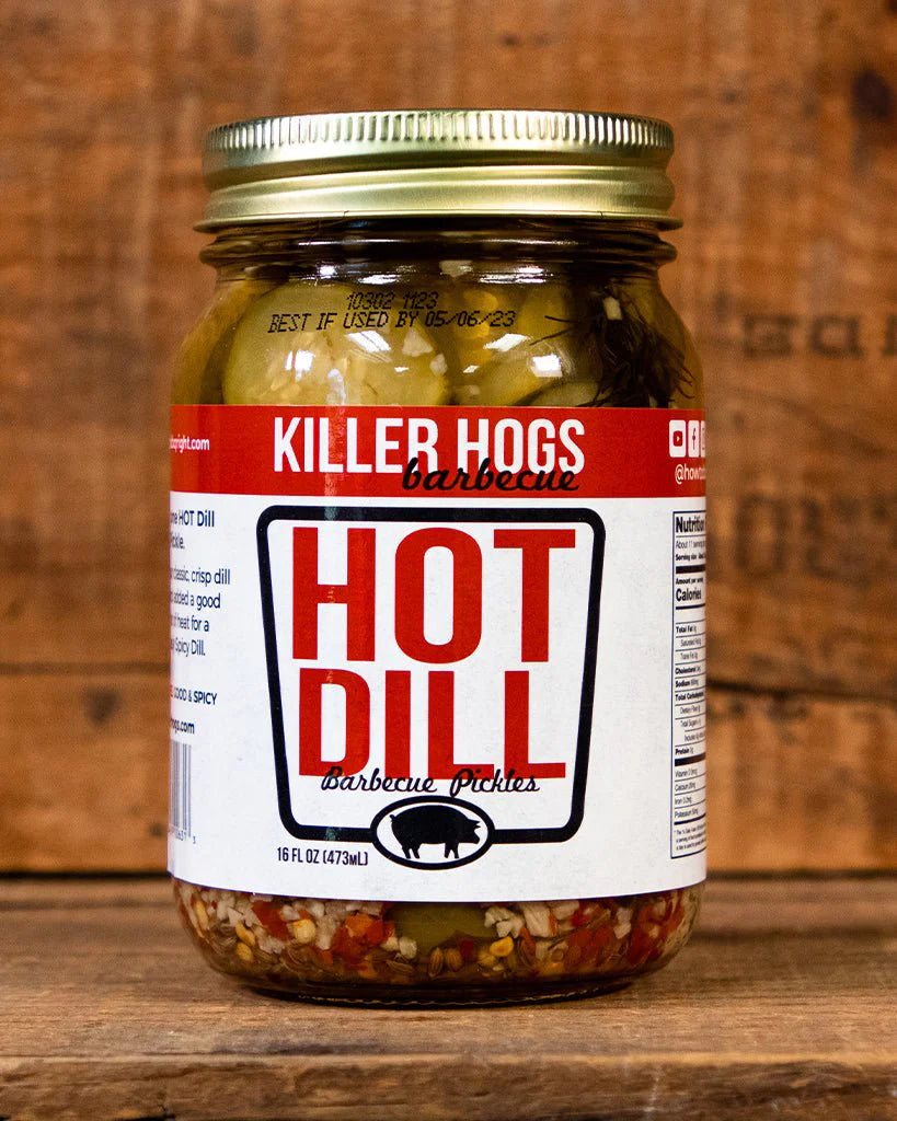 Killer Hogs Hot Dill Pickles