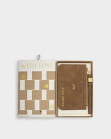 Katie Loxton  Gift Boxed Coin & Cardholder Caramel