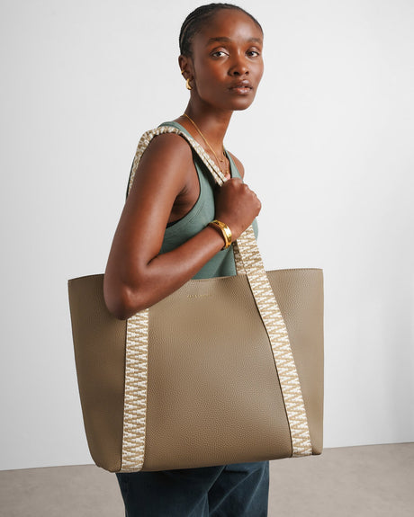 Katie Loxton Hallie Tote Bag - Taupe