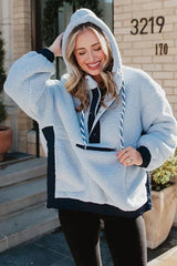 Katydid Two-Toned Sherpa Fleece Pullover