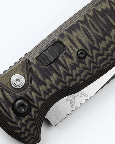Benchmade CLA Green & Black G10 Knife