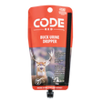 Code Red Buck Urine Dripper packaging with a deer image on a white background