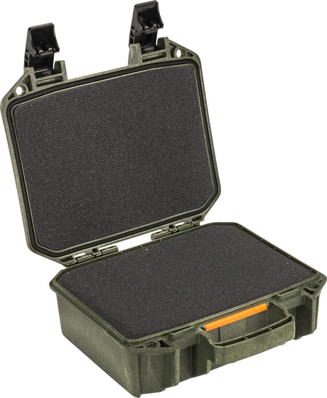 Pelican V100 Vault Small Pistol Gun Case - Green