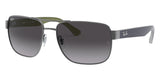 Ray-Ban Gunmetal With Light Grey Gradient Dark Grey