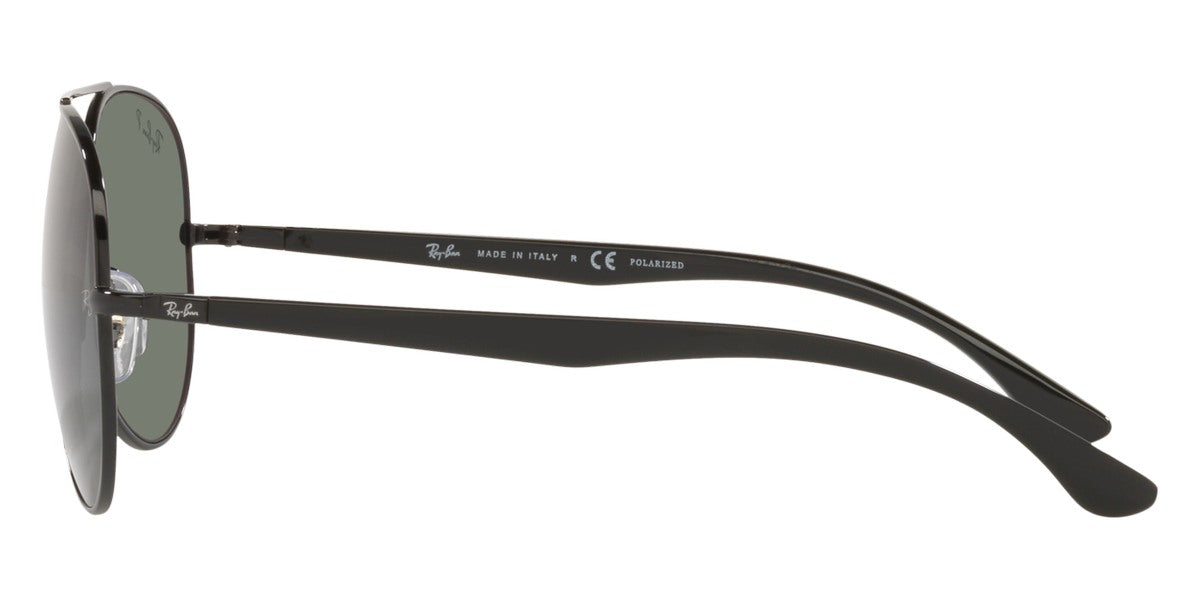 Ray-Ban Black With Green Polarized Lenses