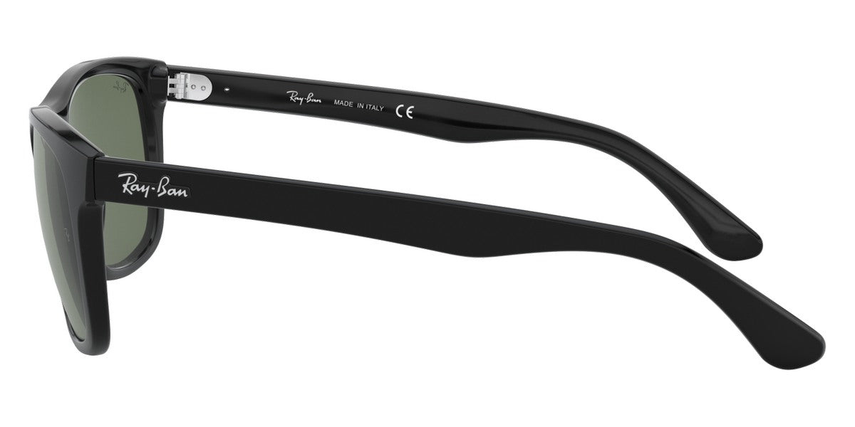 Ray-Ban Black With Dark Green