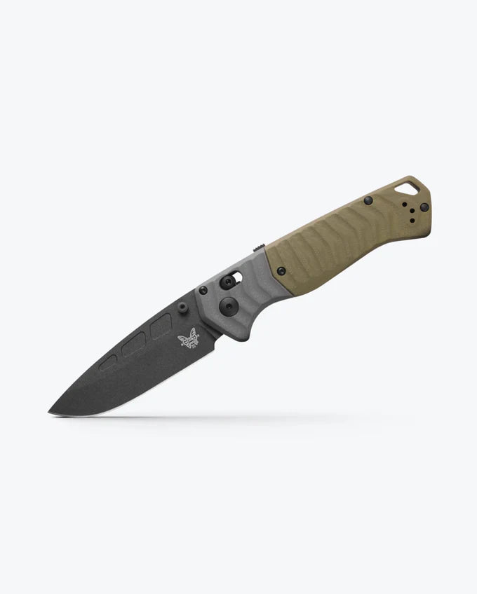 Benchmade PSK Gray & OD Green G10 Drop-point Knife