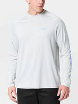 Aftco Samurai Long Sleeve Oyster Gray Heather