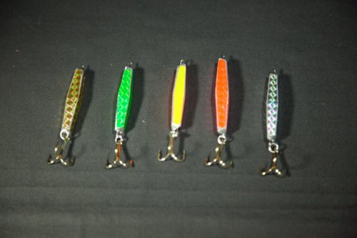 Blue Water Candy Sparkle Jigs