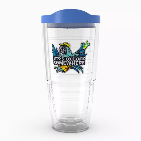 Margaritaville Blue Parrot O Clock Tumbler w/ Lid