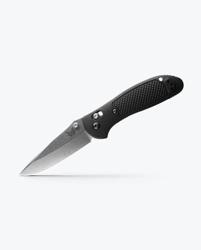 Benchmade Griptilian Black Grivory Drop-point Knife
