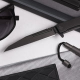 Ocaso Solstice - Titanium / Black Wharncliffe Blade Knife