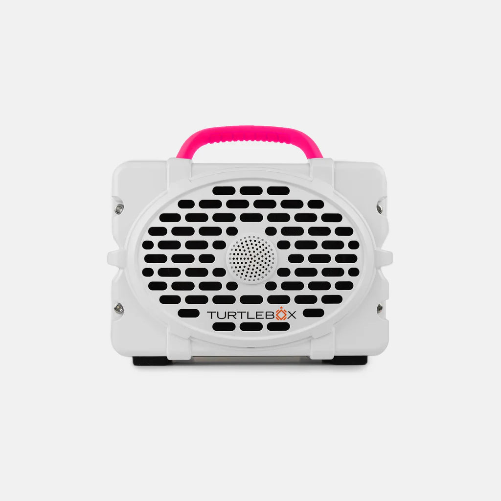 Turtlebox - Gen 3 White/Hot Pink