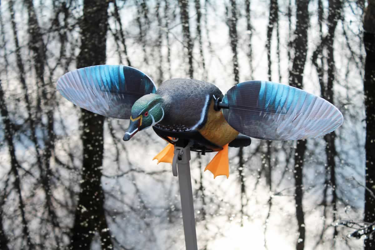 モビール CALM WARBLE DECOYS Wooden Mobile MOJO® Elite Series™ – Woody – Neuse Sport Shop
