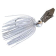Metallic fishing lure with a detailed design on a white background