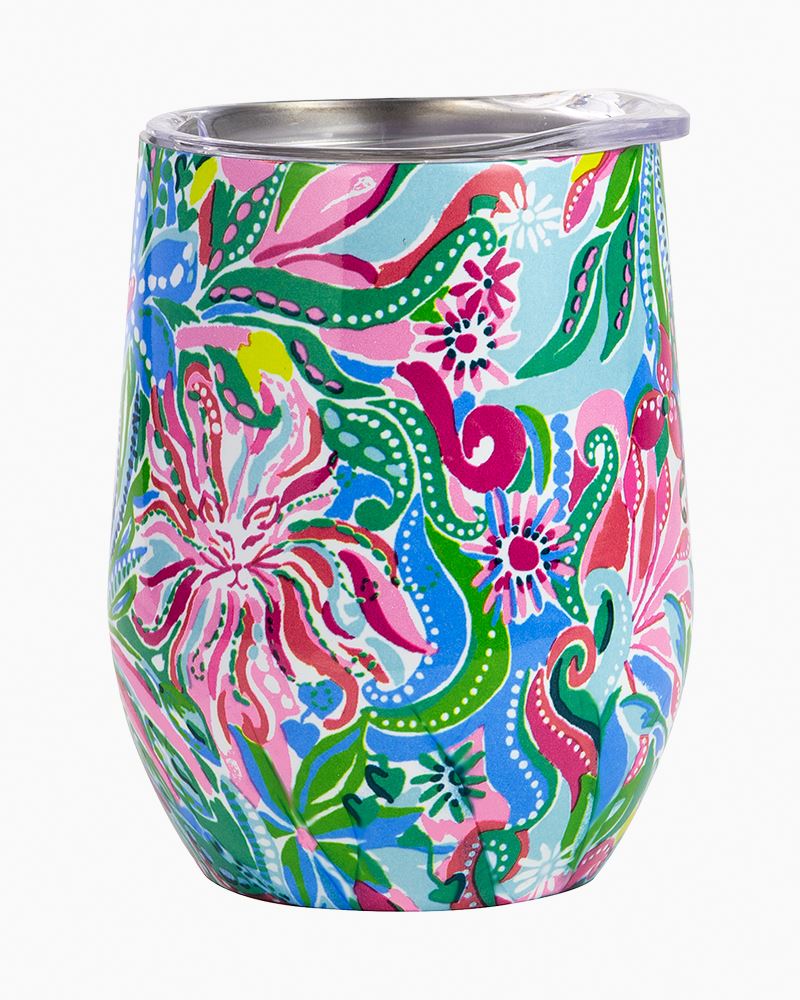 Lilly Pulitzer - Insulated Stemless Tumbler  Golden Hour