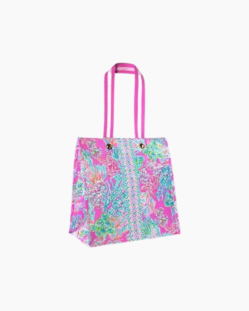 Lilly pulitzer shopping tote shop